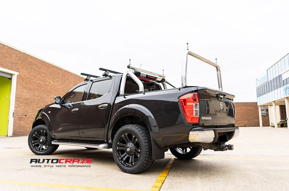 NISSAN NAVARA MONSTER XD MATTE BLACK